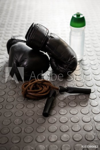 Picture of Gloves and rope